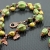 Rustic Bohemian Green Ceramic Necklace & Earrings