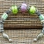 Purple & Green Bracelet