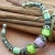Purple & Green Bracelet