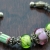 Purple & Green Bracelet