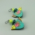Colorful Bird Earrings, 1425A