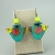 Colorful Bird Earrings, 1425A
