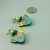 Colorful Bird Earrings, 1425A