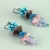 Blue & Pink Fairy Wing Earrings