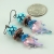 Blue & Wing Earrings