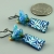 Blue Dragon Fly & Bird Earrings