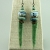 Mt Green Jade Earrings