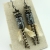 Rhinestone Black n White Earrings