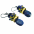 Blue Yellow Lapis Lazuli Gemstone Earrings, Ukraine Fundraiser Earrings