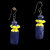 Blue Lapis Lazuli Gemstone Earrings, Ukraine Fundraiser