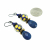 Lapis Lazuli Blue Gemstones, Ukraine Fundraising Earrings