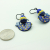 Blue Bire Yellow Dot Enameled Earrings for Ukraine Fundraiser