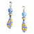 Ukraine Fund Raising Blue Yellow Sunflower Earrings