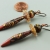 Copper Polymer Clay Drop Earrings