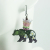 Bear Flower Earrings